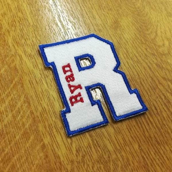 Red & Navy Blue Block Letter 'C' Felt Patch – 2 1/4" X 2 1/2" – Iron-On Or Sew-On For Jackets, Bags