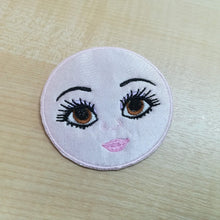 Motif Patch Toy Making Doll Round Face Cindy