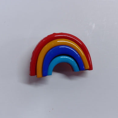 Buttons 25mm (2.5cm) Shank Rainbow
