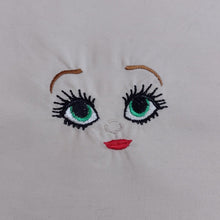 Motif Patch Toy Making Doll DIY Embroidered Face Annie