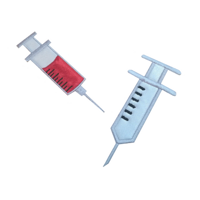 Motif Patch Medical Syringe
