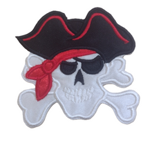 Motif Patch Scary Pirate Skull
