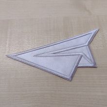 Motif Patch Origami Paper Plane Shape