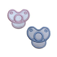 Motif Patch Baby Dummy Front View