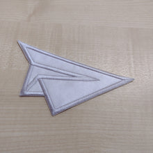 Motif Patch Origami Paper Plane Shape