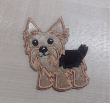 Motif Patch Yorkie Terrier Dog