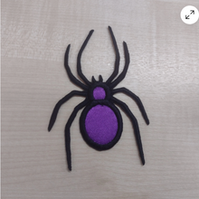 Motif Patch Tarantula Spider