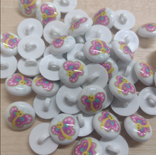 Buttons 15mm Round Shank Picture Design (Assorted designs)