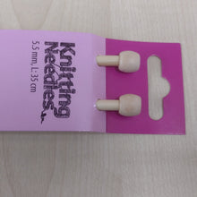 Haberdashery Knitting Needles 35cm 100% Bamboo