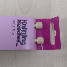 Haberdashery Knitting Needles 35cm 100% Bamboo