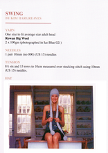 Knitting Pattern Booklet ROWAN 12 Designs to Handknit