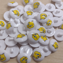 Buttons 15mm Round Shank Picture Design (Assorted designs)