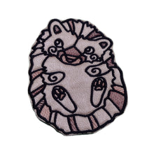 Motif Patch Abstract Animal Hedgehog