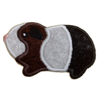 Motif Patch Large Plush Velvet Guinea Pig