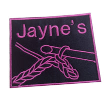 Motif Patch Personalised Name Tag Crochet Maker