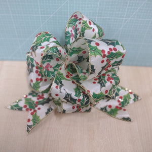 Reusable Luxury Christmas Ribbon Pull Bows