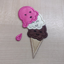 Motif Patch Cute Kawaii Ice Cream Cone
