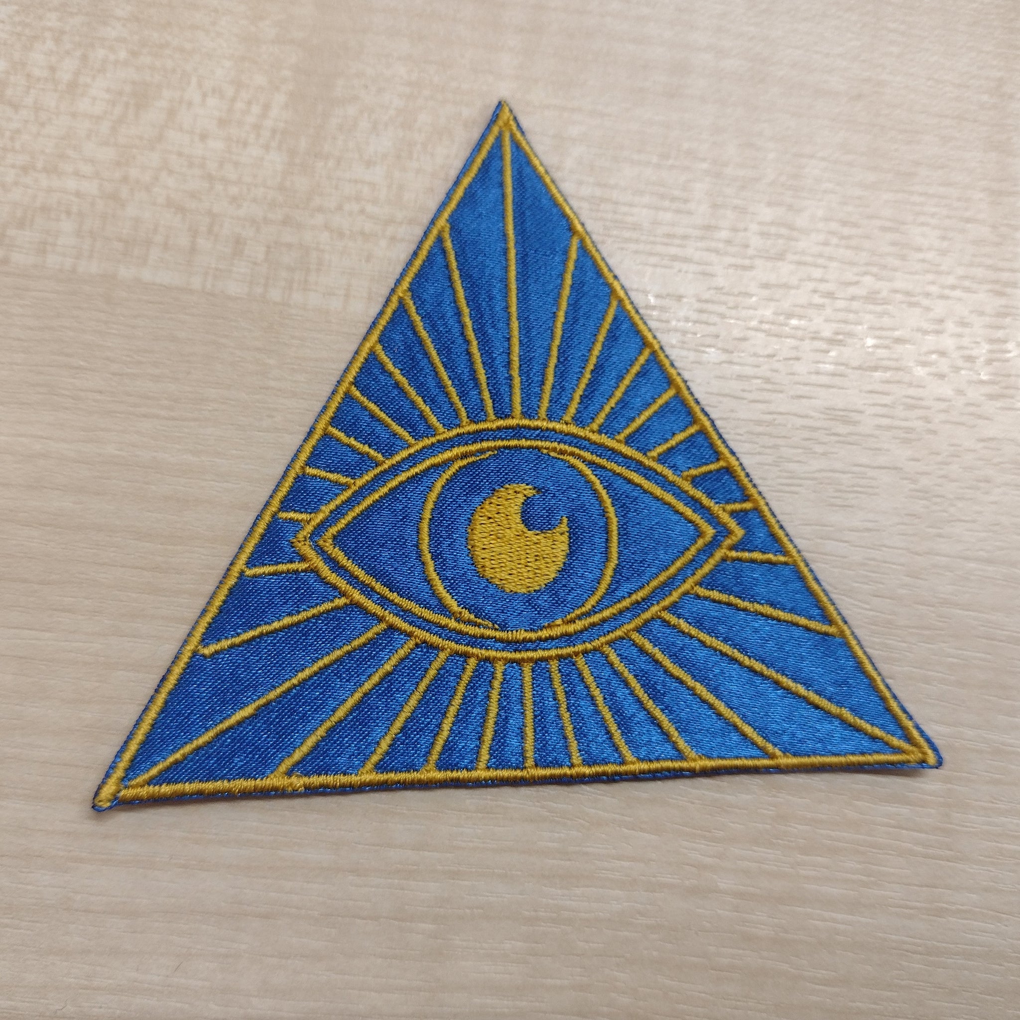 Esoteric Patch Motif Patch Esoteric Illuminate All Seeing Eye Pyramid – malenas patches