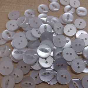 Buttons Plastic Round Fish Eye 14mm