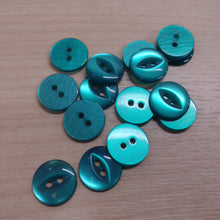 Buttons Plastic Round Fish Eye 14mm