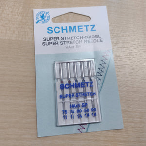 Haberdashery Sewing Machine Needles SCHMETZ Super Stretch HAx1 SP 11/14