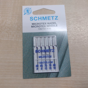 Haberdashery Sewing Machine Needles SCHMETZ Microtex Needle
