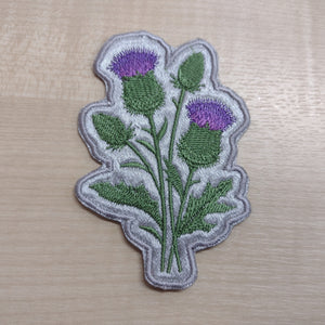 Motif Patch Scottish Double Thistle Style B