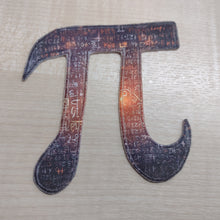Motif Patch Mathematics Science Nerd Printed Fabric Pi Symbol