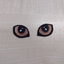 Motif Patch C2 Plush Toy Making Cat eyes