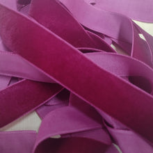 Ribbon VELVET 25mm (2.5cm wide)