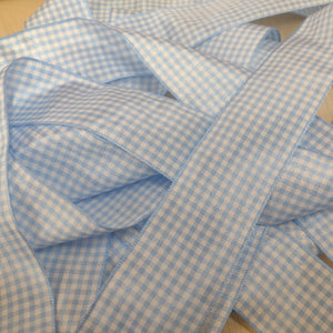 Ribbon Woven Gingham 40mm wide (4cm)