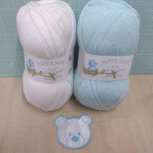 Baby Motif & DK Yarn Pack - Teddy Bear Face Design