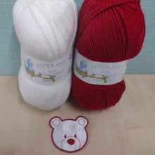 Baby Motif & DK Yarn Pack - Teddy Bear Face Design