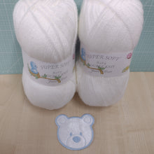 Motif & DK Yarn Pack - Teddy Bear Face Design