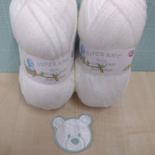 Baby Motif & DK Yarn Pack - Teddy Bear Face Design