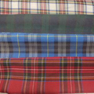 Fabric Woven Tartan Craft F/Q Pack