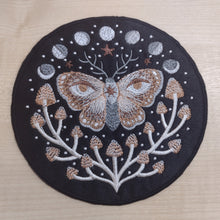 Motif Patch Mushroom Moon Phase Eye Moth