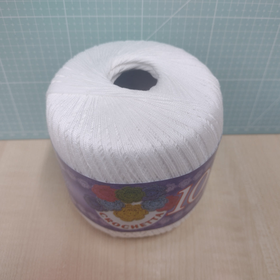 1 x 450yd balls Crochetta 10 100% Crochet Cotton