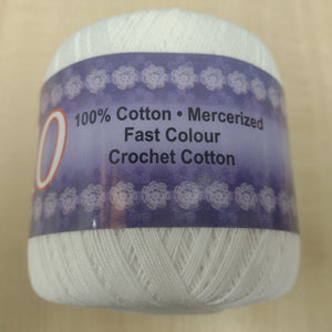 1 x 450yd balls Crochetta 10 100% Crochet Cotton