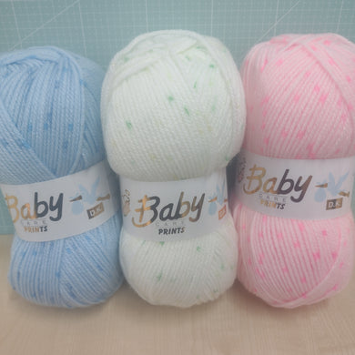 Woolcraft Baby Care Prints DK 1 x 100g ball