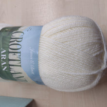 James C Brett Top 1 x 200g Ball Croftland Aran with 20% wool