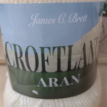 James C Brett Top 1 x 200g Ball Croftland Aran with 20% wool