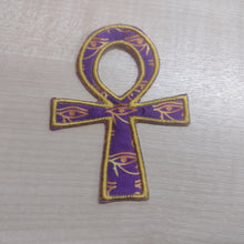 Motif Patch Egyptian Patterned Fabric Ankh