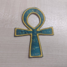 Motif Patch Egyptian Patterned Fabric Ankh