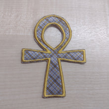 Motif Patch Egyptian Patterned Fabric Ankh