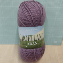 James C Brett Top 1 x 200g Ball Croftland Aran with 20% wool