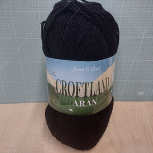 James C Brett Top 1 x 200g Ball Croftland Aran with 20% wool