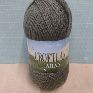 James C Brett Top 1 x 200g Ball Croftland Aran with 20% wool