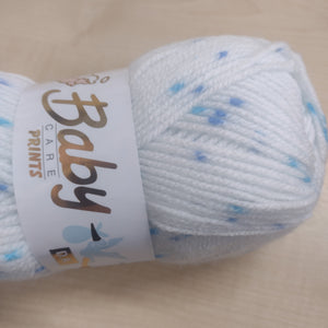 Woolcraft Baby Care Spot Prints DK 1 x 100g ball