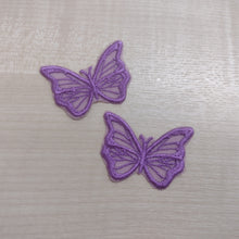 Motif Patch Lace Bridal / Wedding Veil Trimming Butterflies Style E